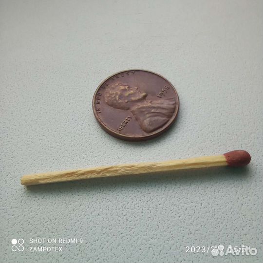 Монета Цент США