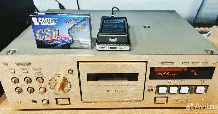 Запись аудиокассет. 2 скорости. 2 деки