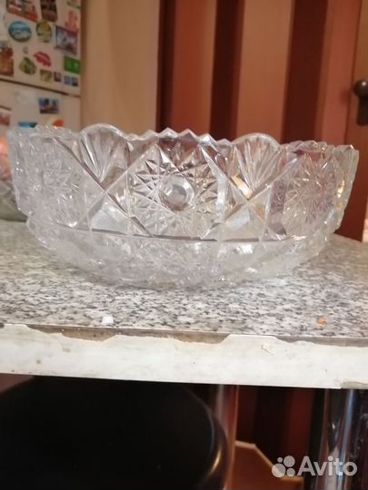 Хрустальная салатница