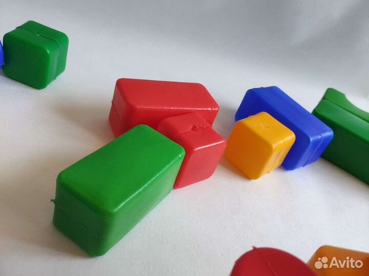 Конструктор кубики пластиковые для малыша