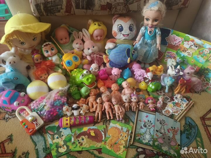 Детские игрушки пакетом