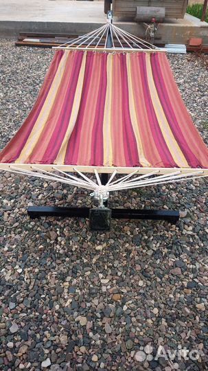Гамак на каркасе двухместный