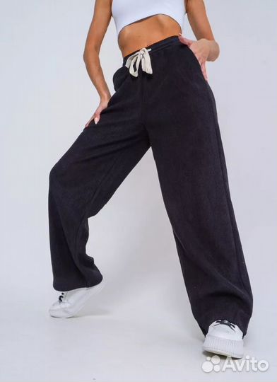 Брюки палаццо утепленные 44 46