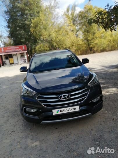 Hyundai Santa Fe 2.2 AT, 2016, 134 000 км