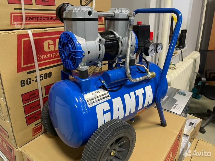 Компрессор безмасляный Ganta AC310/25OFS