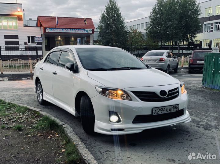 Комплект обвеса toyota corolla E140/E150 рестайлин