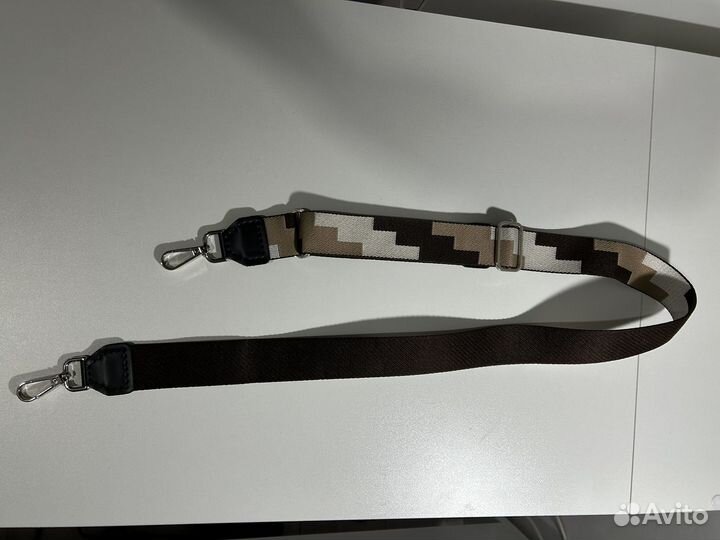 Ремень для сумки коричневый