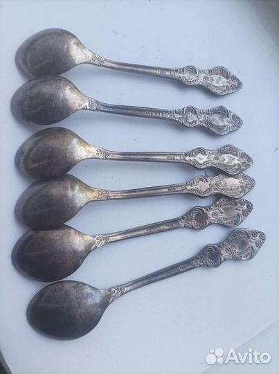 Ложки кофейные мельхиоровые