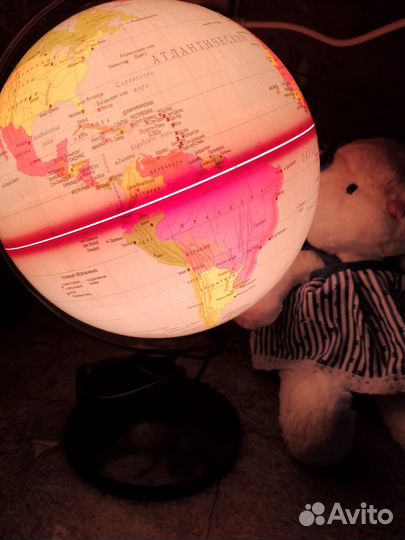 Глобус с подсветкой