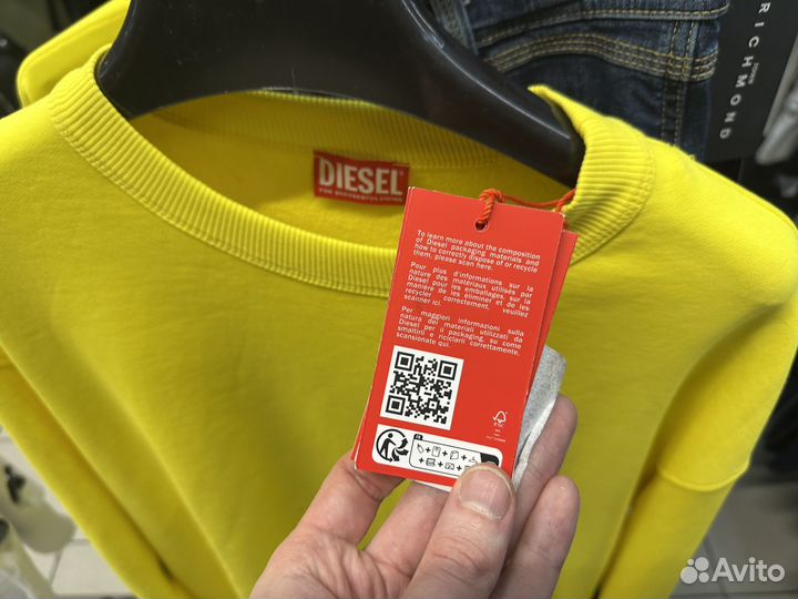 Свитшот лонгслив мужской diesel оригинал L