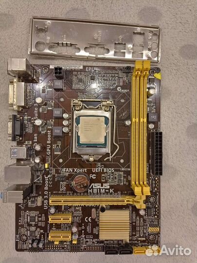Intel core i5 4460 + gigabyte GA-H81M-S1