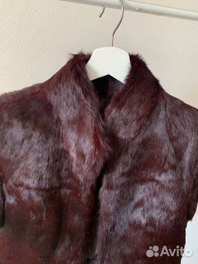 Новая накидка болеро мех кролика 40-44 размер
