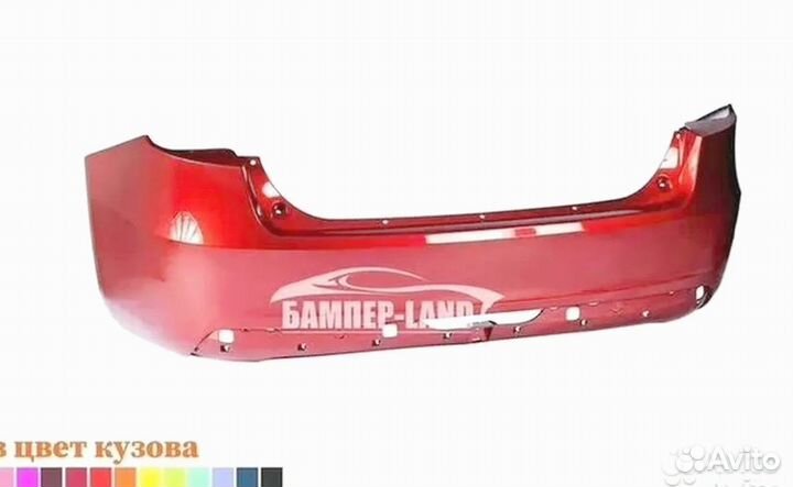 Бампер задний Лада Веста ваз 2180 Новый любой цвет