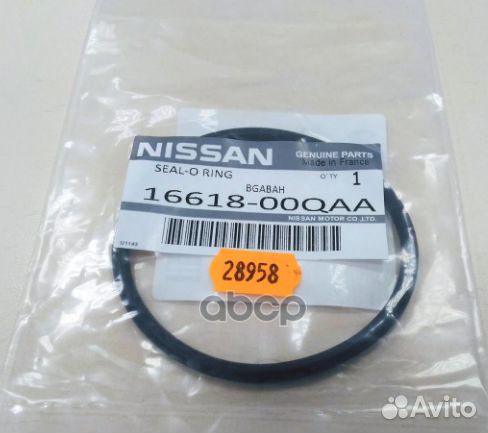 Прокладка дроссельной заслонки 1661800QAA nissan