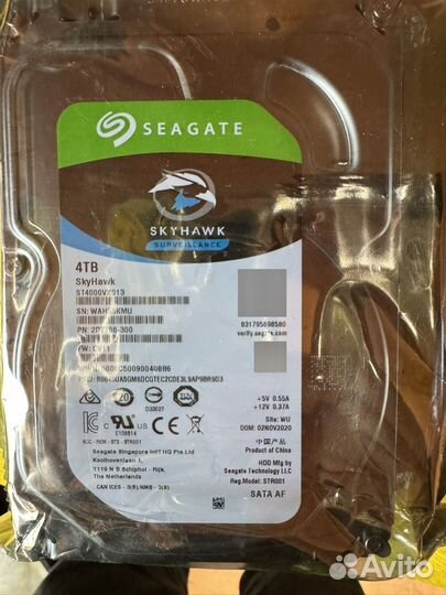 Жёсткий диск 4 тб