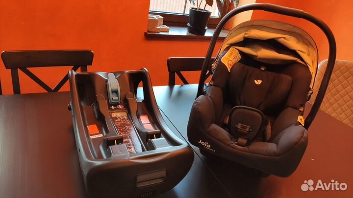 Детское автокресло Joie-Gemm 2(Shale) + крепление