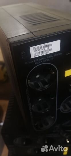Ибп APC back-UPS 650