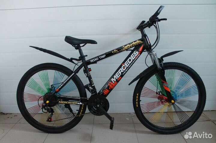 Новый скоростной велосипед Mercedes