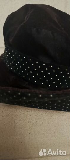 Шляпа Панама черная