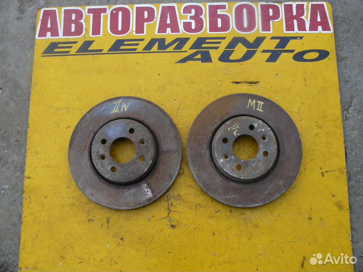 Передние тормозные диски для Renault Megane II