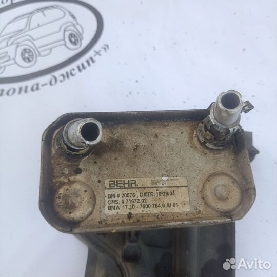 Масляный радиатор АКПП Bmw x5 e53 m62b44