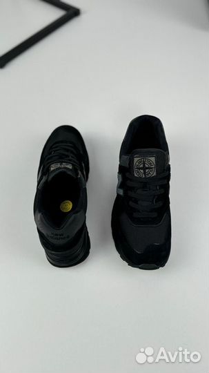 Кроссовки New Balance Stone Island Черные, 37-45