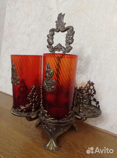 Набор стаканов на подставке, СССР