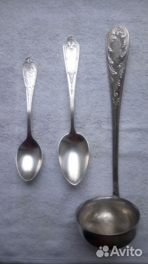 Ложка серии Весна. Столовая Тремасс. Половник мелх