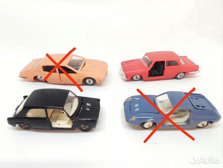 Модели 1:43 Иноченти, Альфа-ромео на запчасти