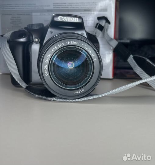 Зеркальный фотоаппарат canon eos 1100d