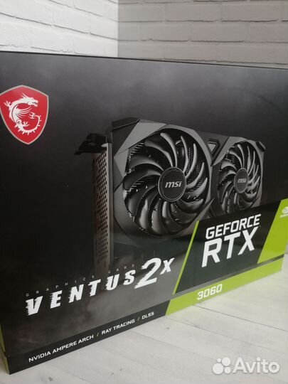 Видеокарта RTX 3060 12 Gb