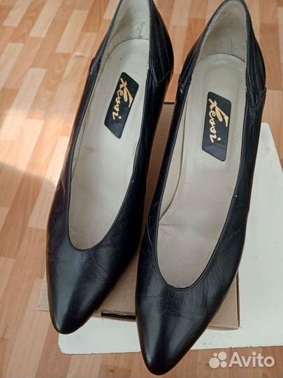 Туфли кожа Италия echtes leder женские 39 р. (7,5)