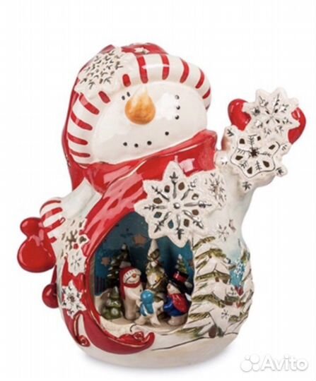 Статуэтка сувенир снеговик Италия новый год