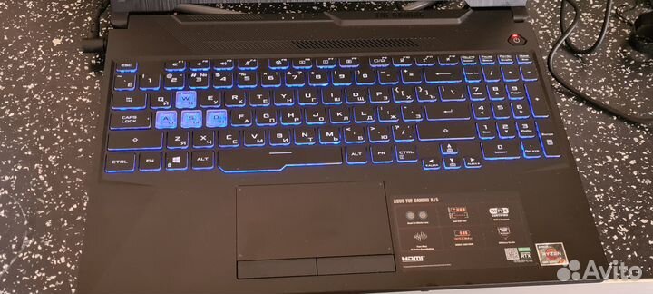 Мощный игровой бук FX506QM-HN052 от асус