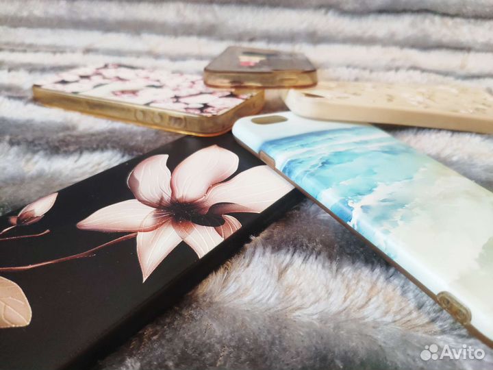 Чехол силиконовый на iPhone 5 5s se 6 6s айфон