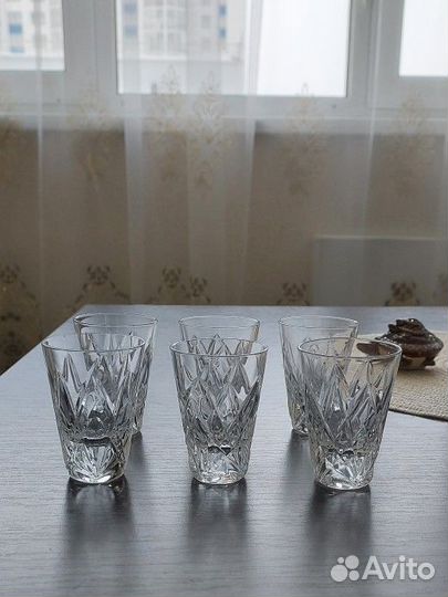 Стопки для водки, хрусталь, 50 мл