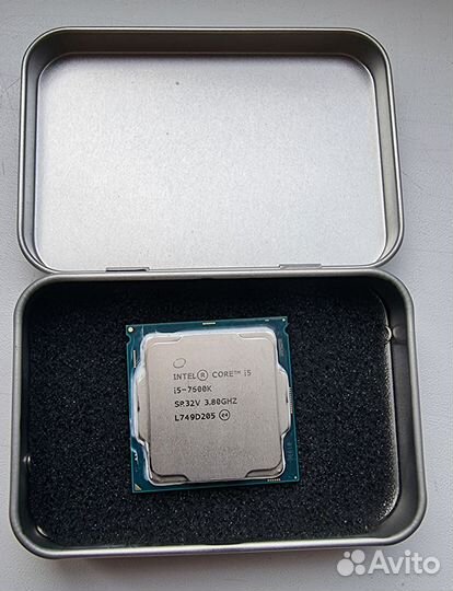Процессор i5-7600k до 5,1 ггц