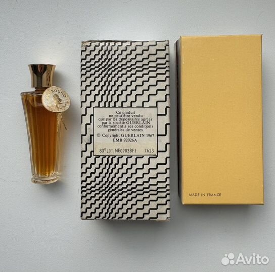 Guerlain mitsouko духи 7,5 мл винтаж 1980