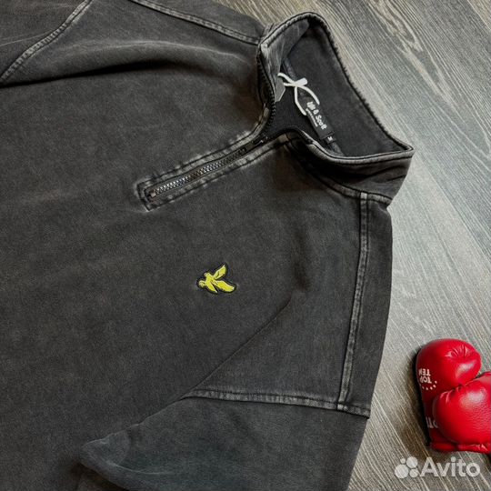 Свитшот полузамок Lyle Scott premium