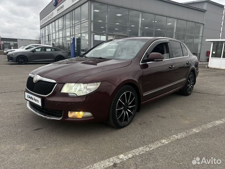 Skoda Superb 1.8 AMT, 2009, 252 600 км