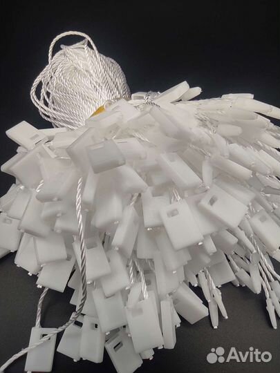 Биркодержатель белый