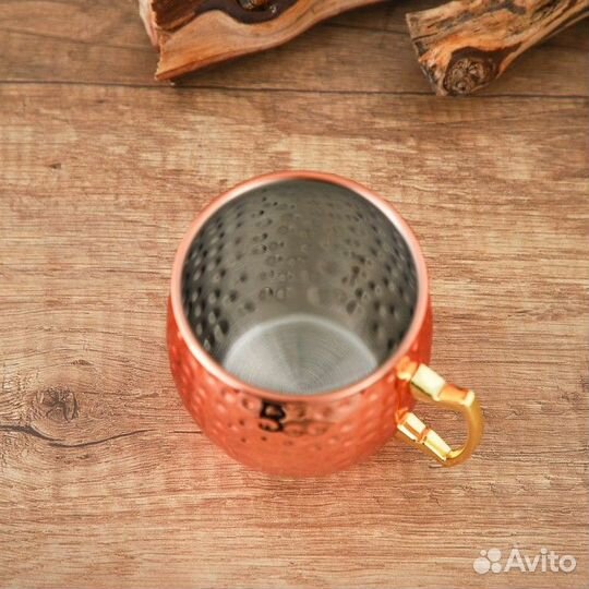 Кружкa из нержавеющей стали «Московский мул», 500