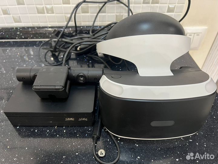 Sony playstation 4 vr шлем + камера