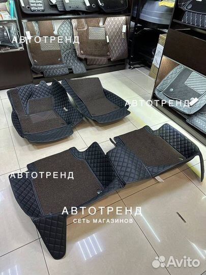 Автоковрики 3D из экокожи