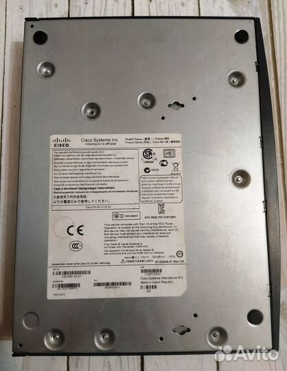 Маршрутизатор cisco 881