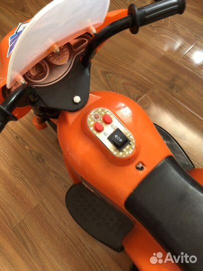 Детский мотоцикл на аккумуляторе бу
