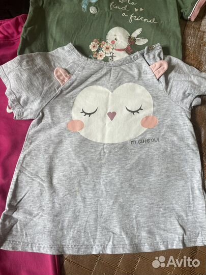 Вещи пакетом на девочку 92