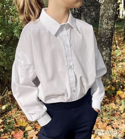 Рубашка белая для девочки