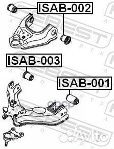 Сайлентблок нижнего переднего рычага isab001 Fe