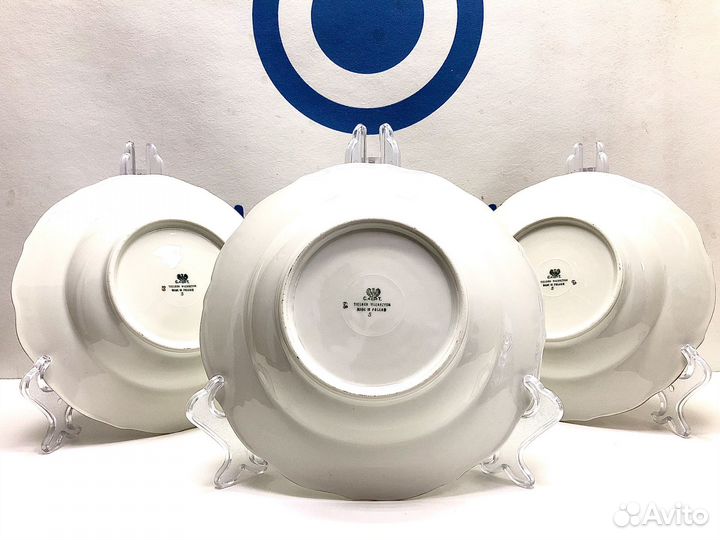 Тарелка суповая Tielsch Walbrzych фарфор